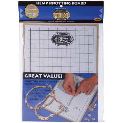 Hemp Knotting Board