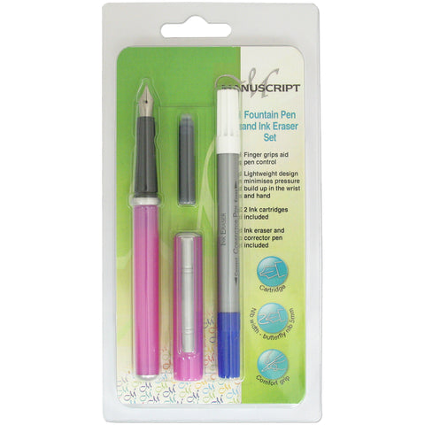 Manuscript Classic Fountain Pen W/Eraser