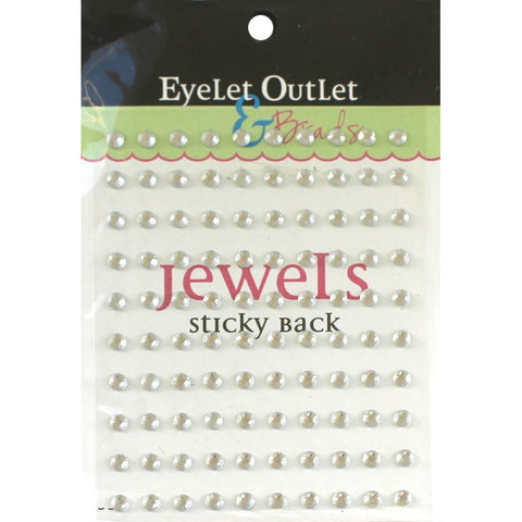 Eyelet Outlet Adhesive Jewels 5mm 100/Pkg