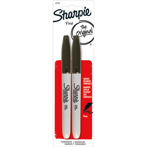 Sharpie Fine Point Permanent Markers 2/Pkg