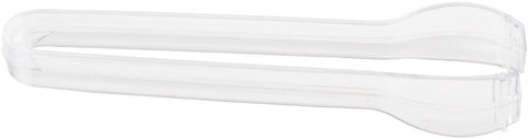 Mini Clear Plastic Tongs 12/Pkg