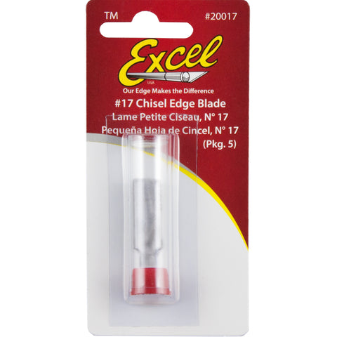 Small Chisel Blade 5/Pkg