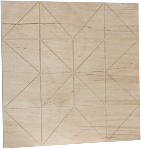 Baltic Birch Star Puzzle Barn Sign