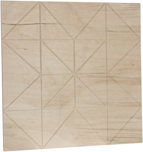 Baltic Birch Star Puzzle Barn Sign