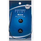 Knitter's Pride-Nova Platina Fixed Circular Needles 10"