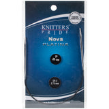 Knitter's Pride-Nova Platina Fixed Circular Needles 10"