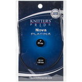 Knitter's Pride-Nova Platina Fixed Circular Needles 10"
