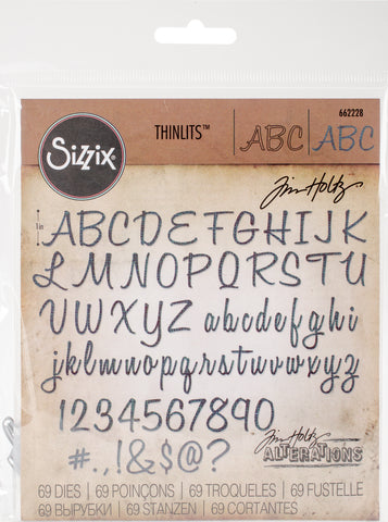 Sizzix Thinlits Dies By Tim Holtz 69/Pkg