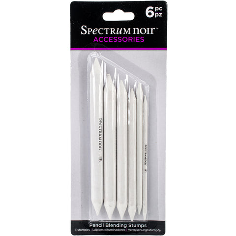 Spectrum Noir Pencil Blending Stumps 6/Pkg