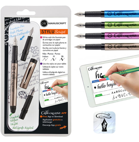 Manuscript STYLUScript 3 Nib Set