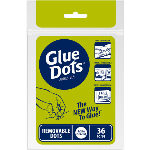 Glue Dots .5" 36/Pkg