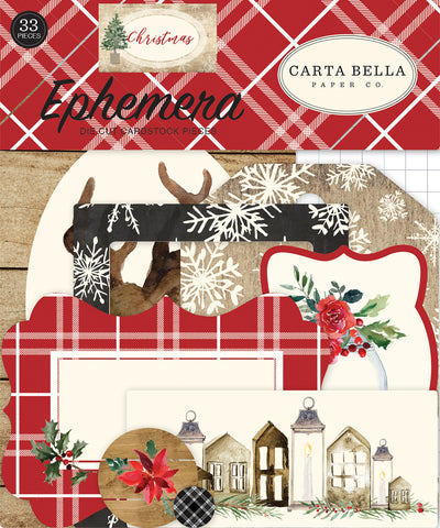 Christmas Ephemera Cardstock Die-Cuts 33/Pkg