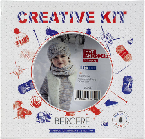 Bergere De France Hat & Scarf Kit