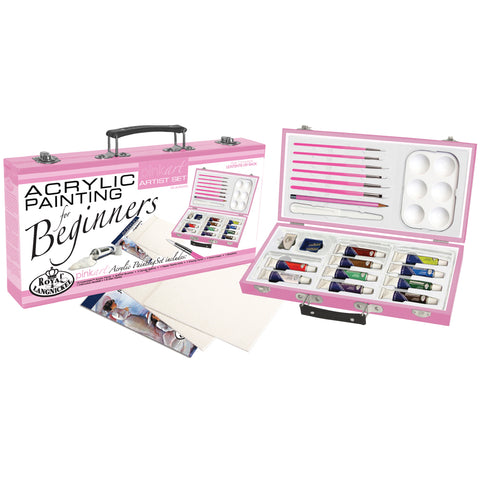 Pink Art Artist Set For Beginners