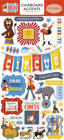 Circus Chipboard 6"X13"