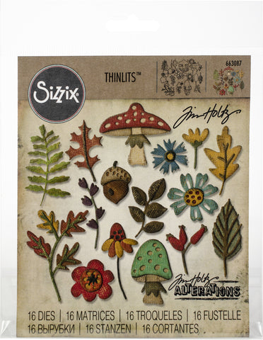 Sizzix Thinlits Dies By Tim Holtz 20/Pkg