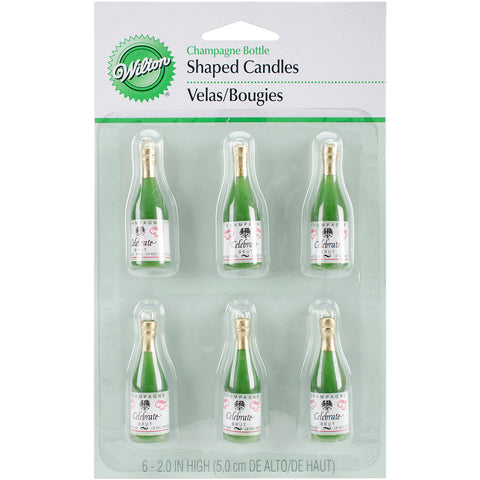 Shaped Candles 2" 6/Pkg