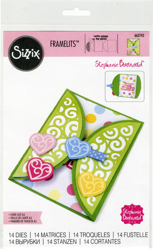 Sizzix Framelits Dies By Stephanie Barnard 14/Pkg