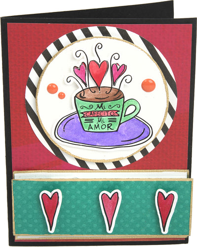 Sizzix Framelits Die & Stamp Set By Crafty Chica 3/Pkg