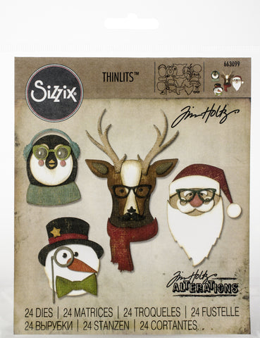 Sizzix Thinlits Dies By Tim Holtz 24/Pkg