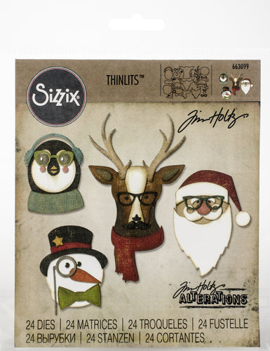 Sizzix Thinlits Dies By Tim Holtz 24/Pkg