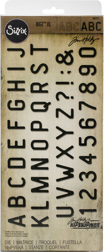 Sizzix Bigz XL Die By Tim Holtz 1" Tall