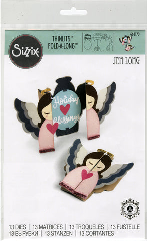 Sizzix Thinlits Dies By Jen Long 13/Pkg