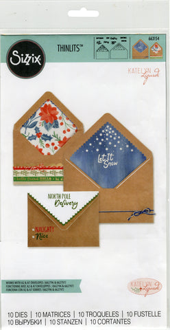 Sizzix Framelits Dies By Katelyn Lizardi 10/Pkg