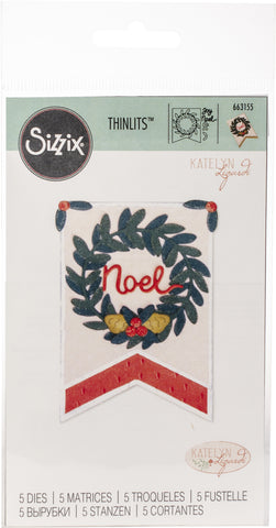 Sizzix Thinlits Dies By Katelyn Lizardi 5/Pkg