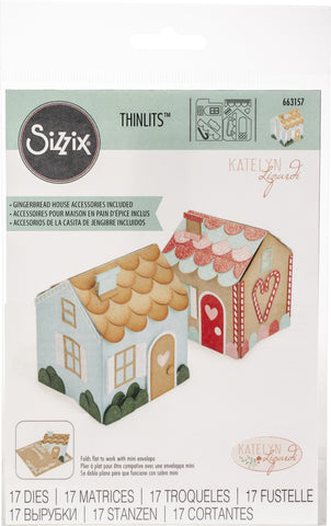 Sizzix Thinlits Dies By Katelyn Lizardi 17/Pkg