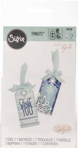 Sizzix Thinlits Dies By Katelyn Lizardi 7/Pkg