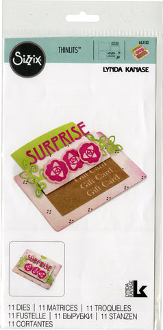 Sizzix Thinlits Dies By Lynda Kanase 11/Pkg