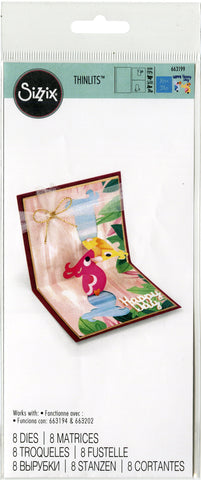 Sizzix Thinlits Dies By Lindsey Serata 8/Pkg