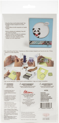 Sizzix Framelits Die & Stamp Set By Katelyn Lizardi 5/Pkg