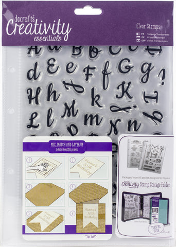 Creativity Essentials A5 Clear Stamp Set 67/Pkg