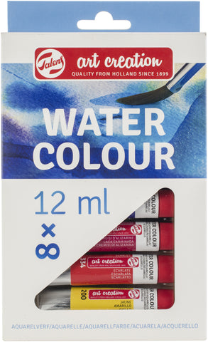 Talens Art Creation 12ml Watercolour Set 8/Pkg