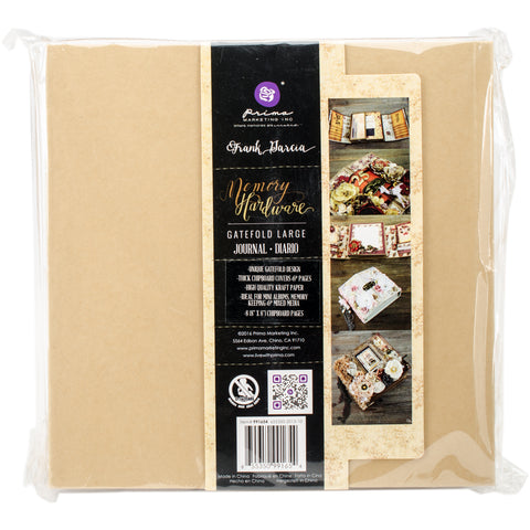 Prima Memory Hardware Chipboard Album 8.5"X8"