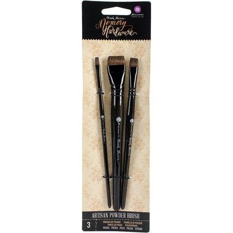 Prima Marketing Memory Hardware Artisan Powder Brushes