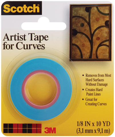 Scotch Artist Tape For Curves