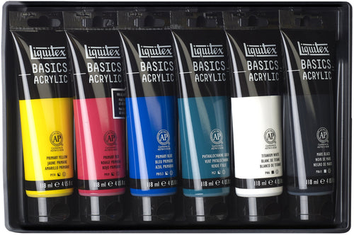 Liquitex BASICS Acrylic Paint 118ml 6/Pkg