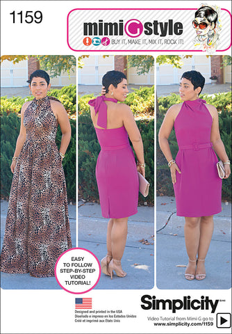 Simplicity Mimi G Style Misses Dress With Variations & Belt