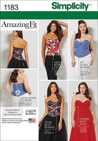 Simplicity Amazing Fit Misses & Womens Corset