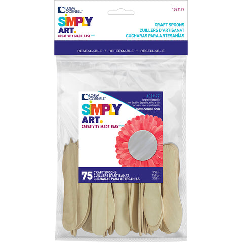 Simply Art Wood Craft Spoons