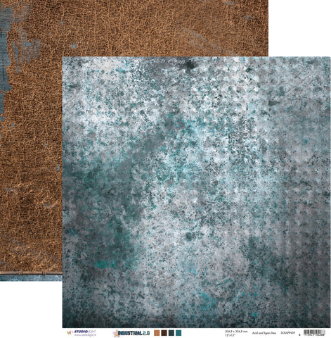 Studio Light Industrial 2.0 Double-Sided Cardstock 12"X12"