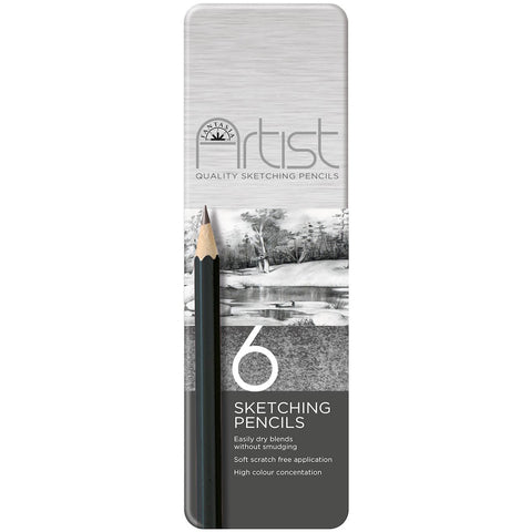 Fantasia Premium Sketch Pencil Set 6/Pkg