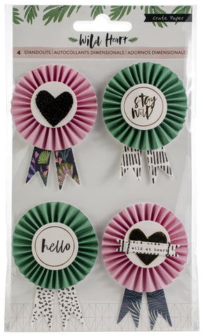 Wild Heart Standouts 4/Pkg