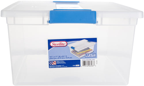 Sterilite Deep Clip Storage Box