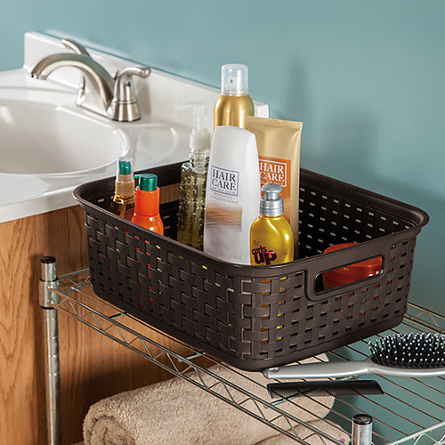 Sterilite Short Weave Storage Basket