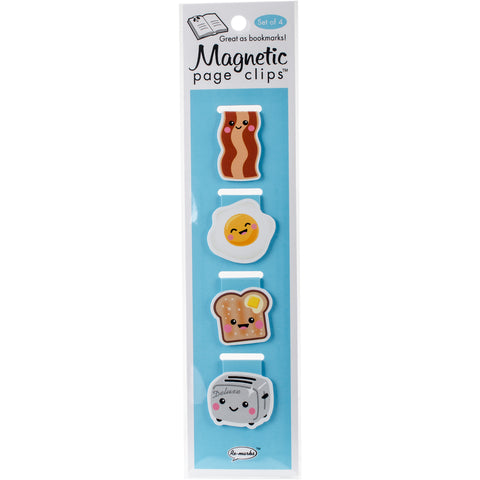 Magnetic Page Clip Bookmarks 4/Pkg