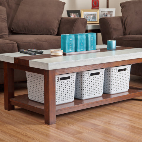 Sterilite Tall Weave Storage Basket